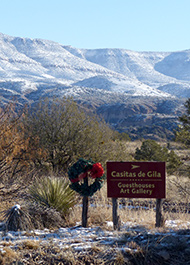 winter in the Gila Mountains